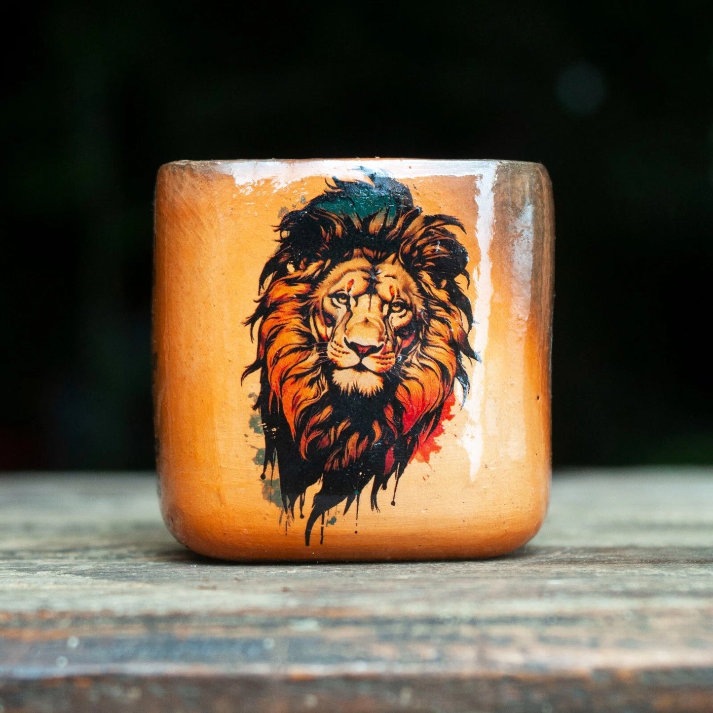 Pottery Vase Planter Cubic Mini - Personalized Giftianza Unique Home Decor 7cm - Giftianza