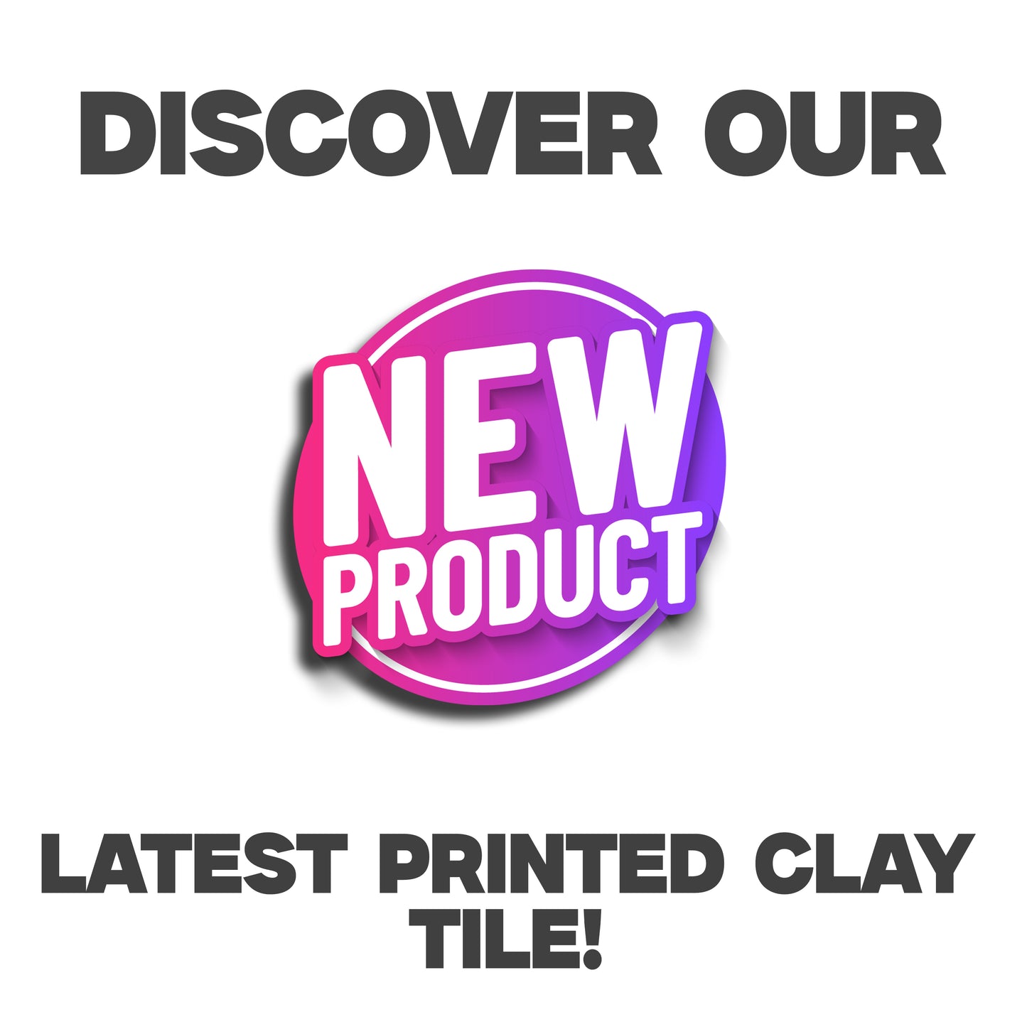 Wall Decor Art, Unique Luxury Abstract Print on Clay Tile Plaque Newly Launched - Giftianza